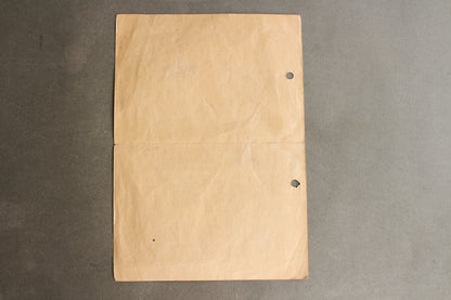 WW2 Tysk Sårettegn i Sort Urkunde. Original.