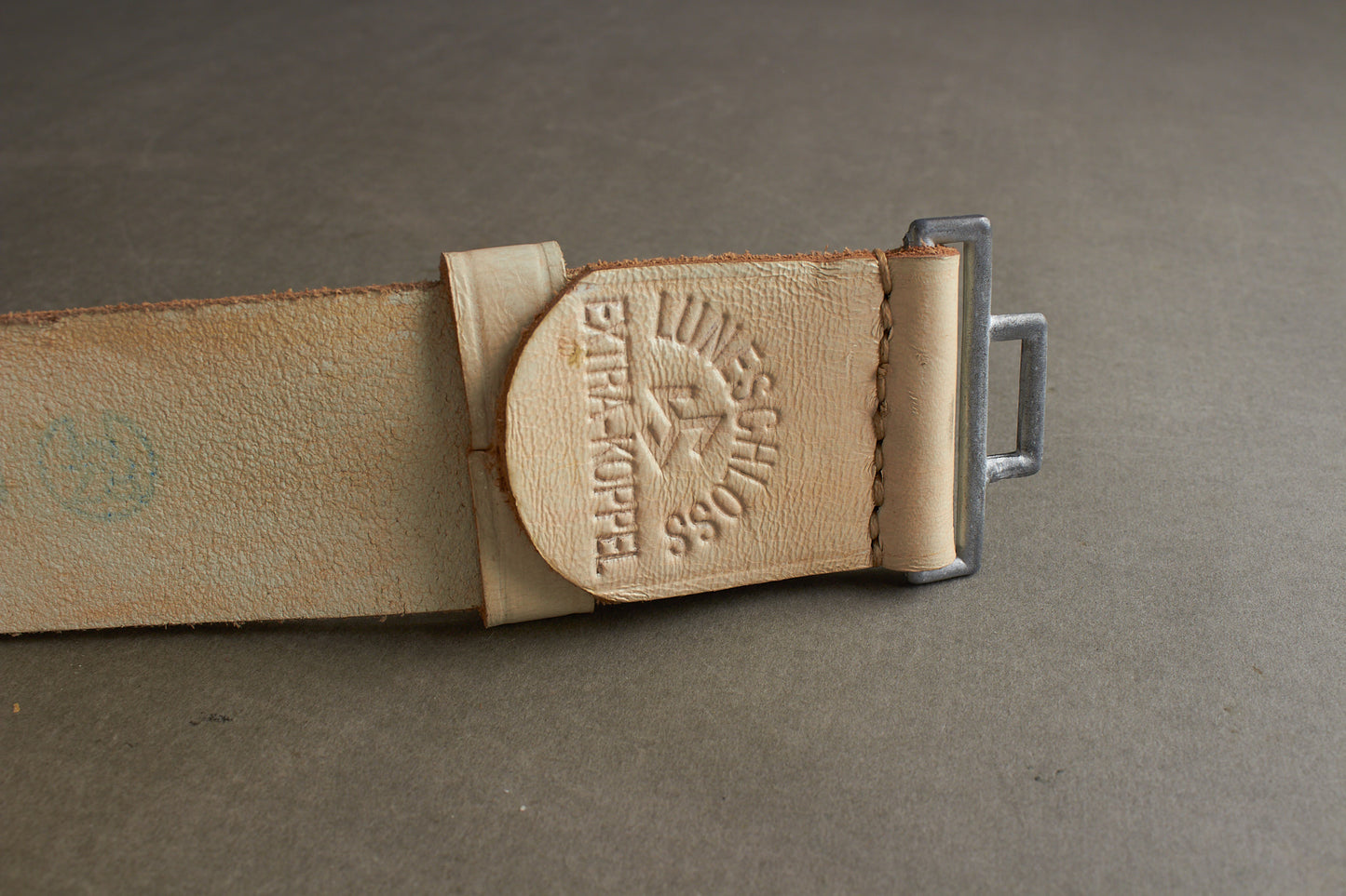 WW2 Tysk Waffen-SS Officerbælte. Efterkrigs.