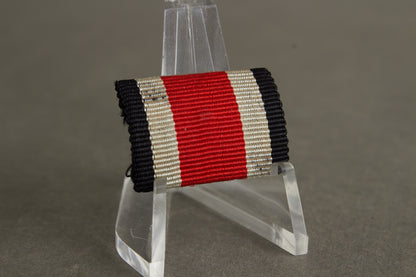 WW2 Tysk Jernkors "Eisernes Kreuz" 2. Klasse Båndspange. Original.
