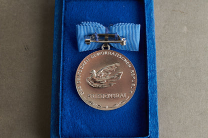 Østtysk DDR Medalje i Æske. Original.