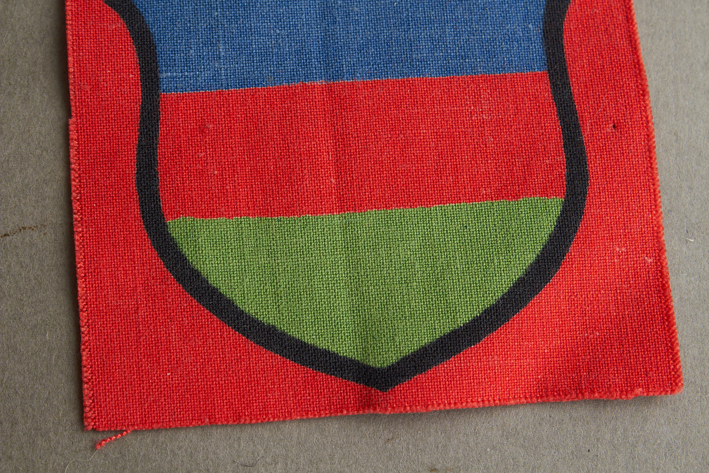 WW2 Tysk Wehrmacht "Aserbaidschan" Ærmemærke for frivillige. Original.
