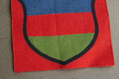 WW2 Tysk Wehrmacht "Aserbaidschan" Ærmemærke for frivillige. Original.