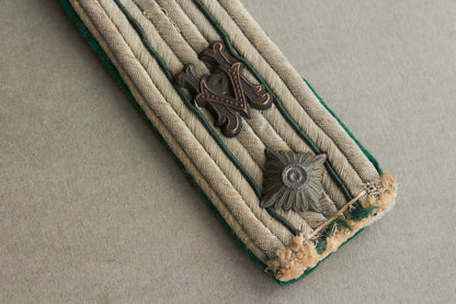 WW2 Tysk Wehrmacht Officer "Heeres Verwaltung" Skulderstrop. Original.