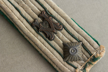 WW2 Tysk Wehrmacht Officer "Heeres Verwaltung" Skulderstrop. Original.