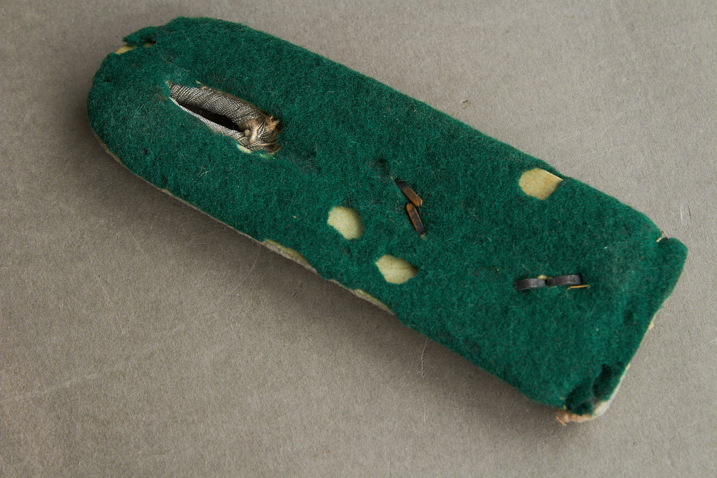 WW2 Tysk Wehrmacht Officer "Heeres Verwaltung" Skulderstrop. Original.