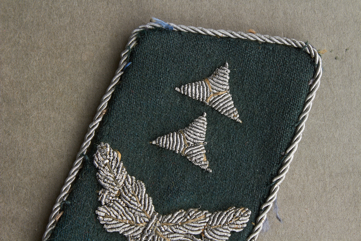WW2 Tysk Luftwaffe Officer Administration Kravespejl. Original.