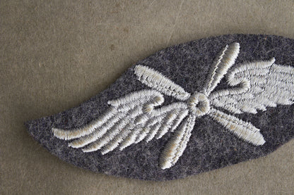 WW2 Tysk Luftwaffe Specialist Ærmemærke. Original.