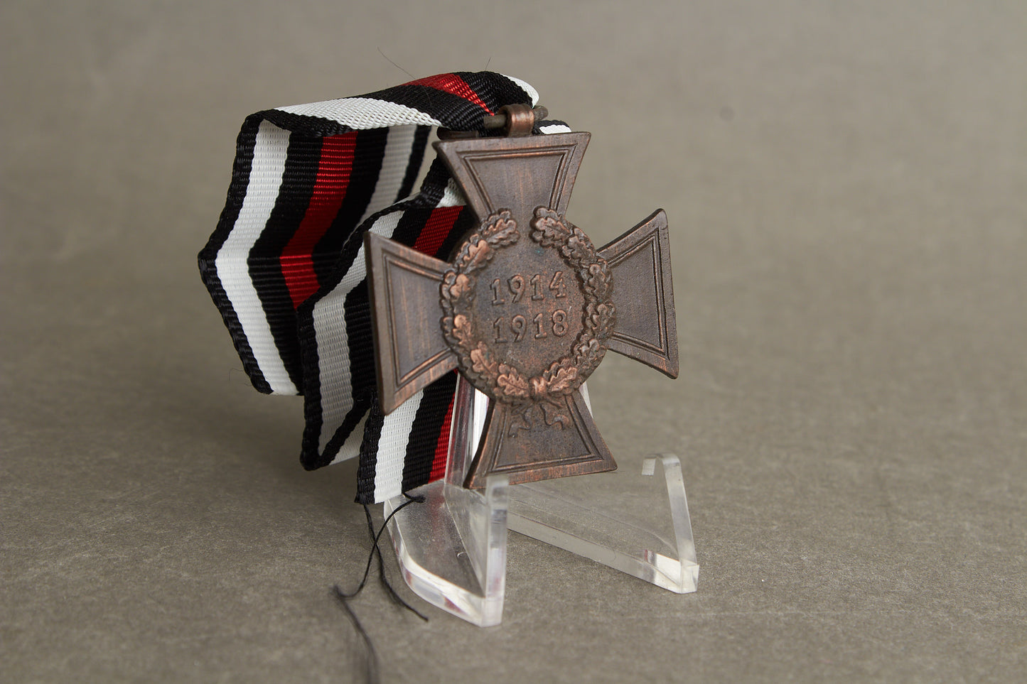 WW1/WW2 Tysk "Kriegsteilnehmerkreuz 1914-1918". Original.