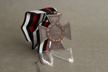 WW1/WW2 Tysk "Kriegsteilnehmerkreuz 1914-1918". Original.