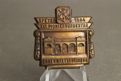 WW2 Tysk Tidlig 1934 Kriegsmarine Pioneer Tinnie. Sjælden. Original.