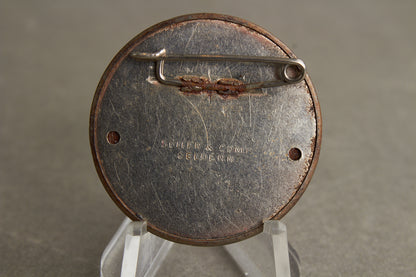 WW2 Tysk NSDAP Tinnie 1937. Ses ikke tit. Original.