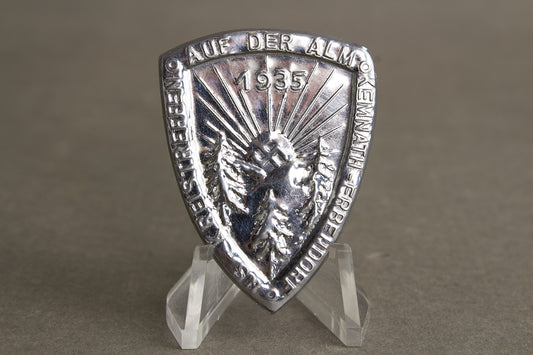 WW2 Tysk Tidlig NSDAP Tinnie. Original.