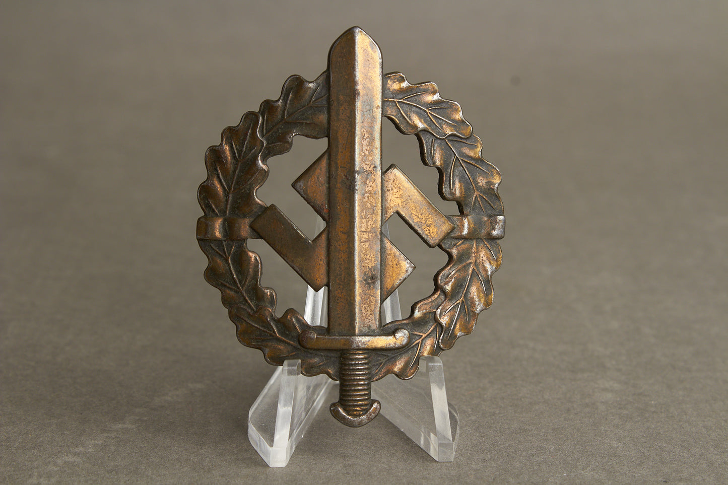 WW2 Tysk 2. Model "SA Sportabzeichen" i Bronze. Original.