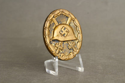 WW2 Tysk Sårettegn i Sort. Original.