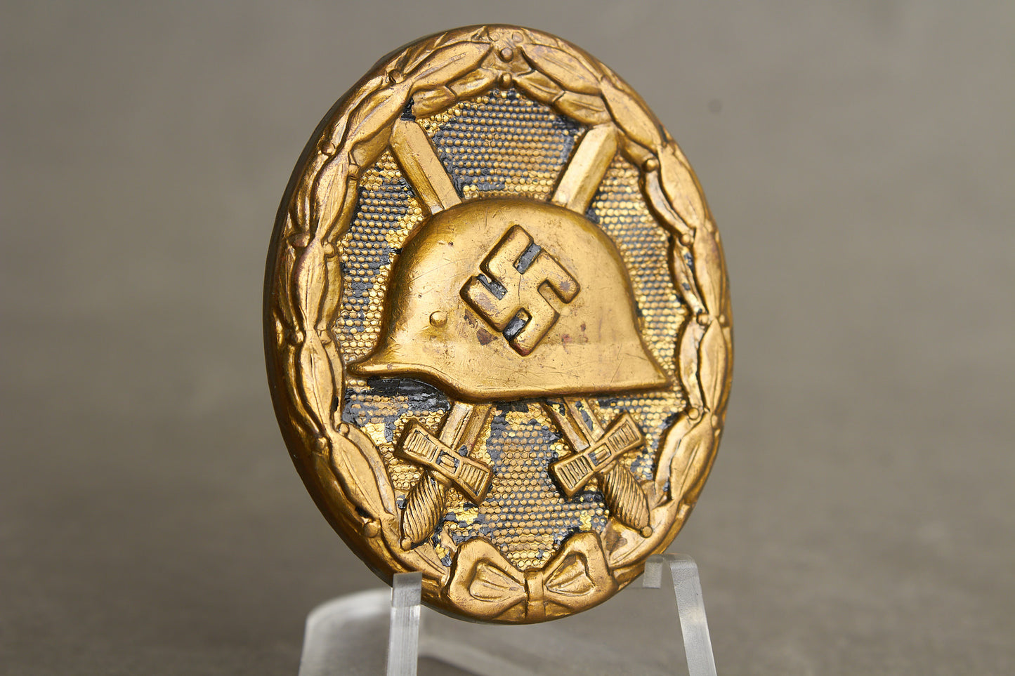 WW2 Tysk Sårettegn i Sort. Original.