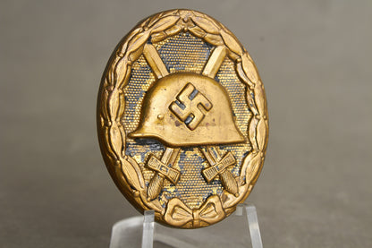 WW2 Tysk Sårettegn i Sort. Original.