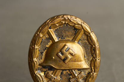 WW2 Tysk Sårettegn i Sort. Original.