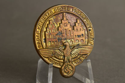 WW2 Tysk NSDAP Tinnie. Original.