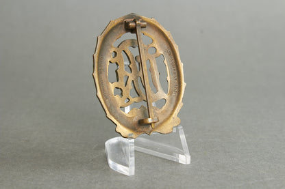 WW2 Tysk "Reichssportabzeichen DRL" i Bronze. Original.