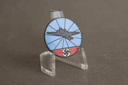 WW2 Tysk "Flugmeldedienste" Tinnie. Efterkrigs.