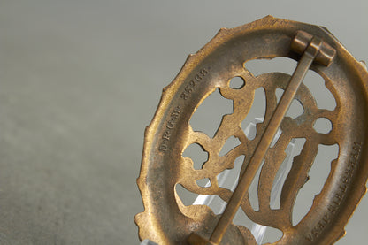 WW2 Tysk "Reichssportabzeichen DRL" i Bronze. Original.