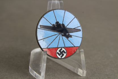 WW2 Tysk "Flugmeldedienste" Tinnie. Efterkrigs.