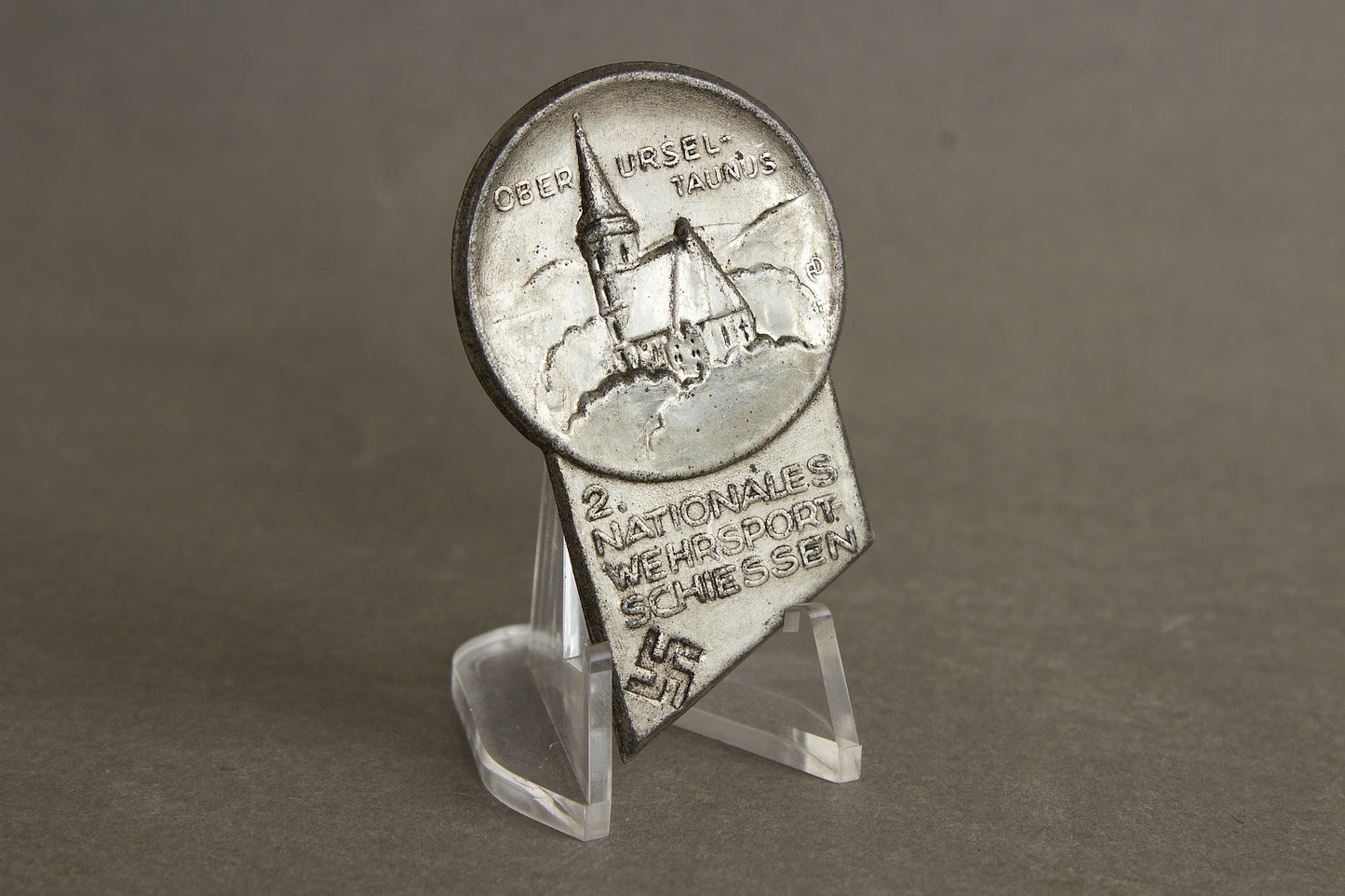 WW2 Tysk NSDAP Tinnie. Original.