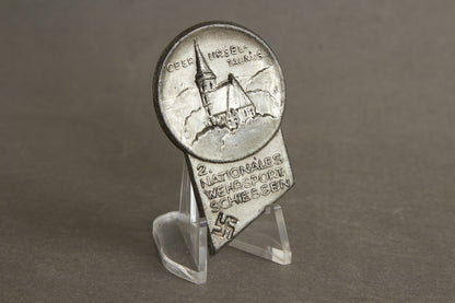 WW2 Tysk NSDAP Tinnie. Original.
