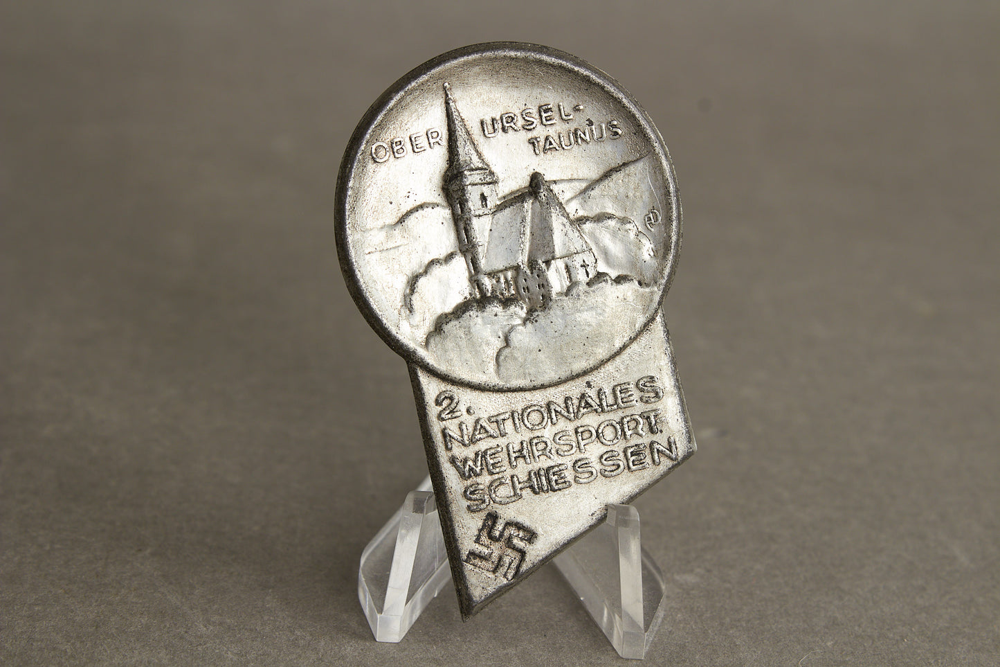 WW2 Tysk NSDAP Tinnie. Original.