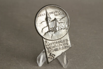 WW2 Tysk NSDAP Tinnie. Original.
