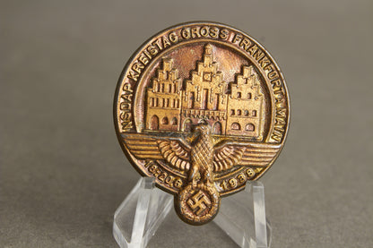 WW2 Tysk NSDAP Tinnie. Original.