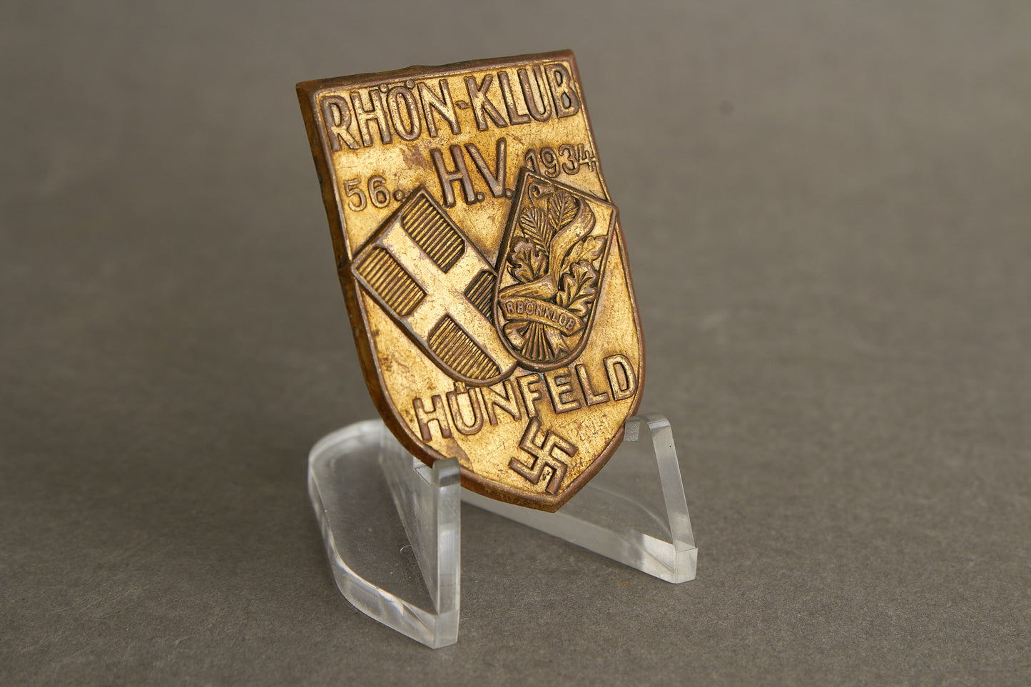 WW2 Tysk Tidlig 1935 NSDAP Tinnie. Mangler nålen. Original.