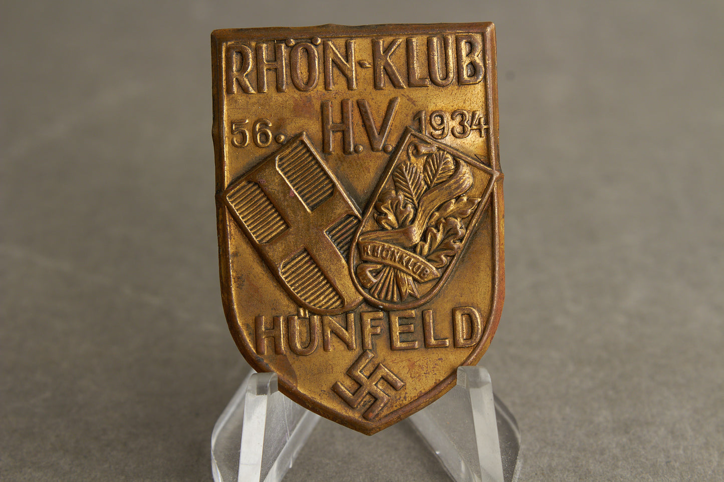 WW2 Tysk Tidlig 1935 NSDAP Tinnie. Mangler nålen. Original.