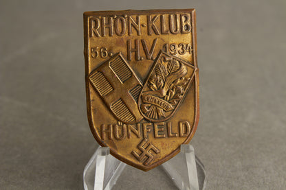 WW2 Tysk Tidlig 1935 NSDAP Tinnie. Mangler nålen. Original.
