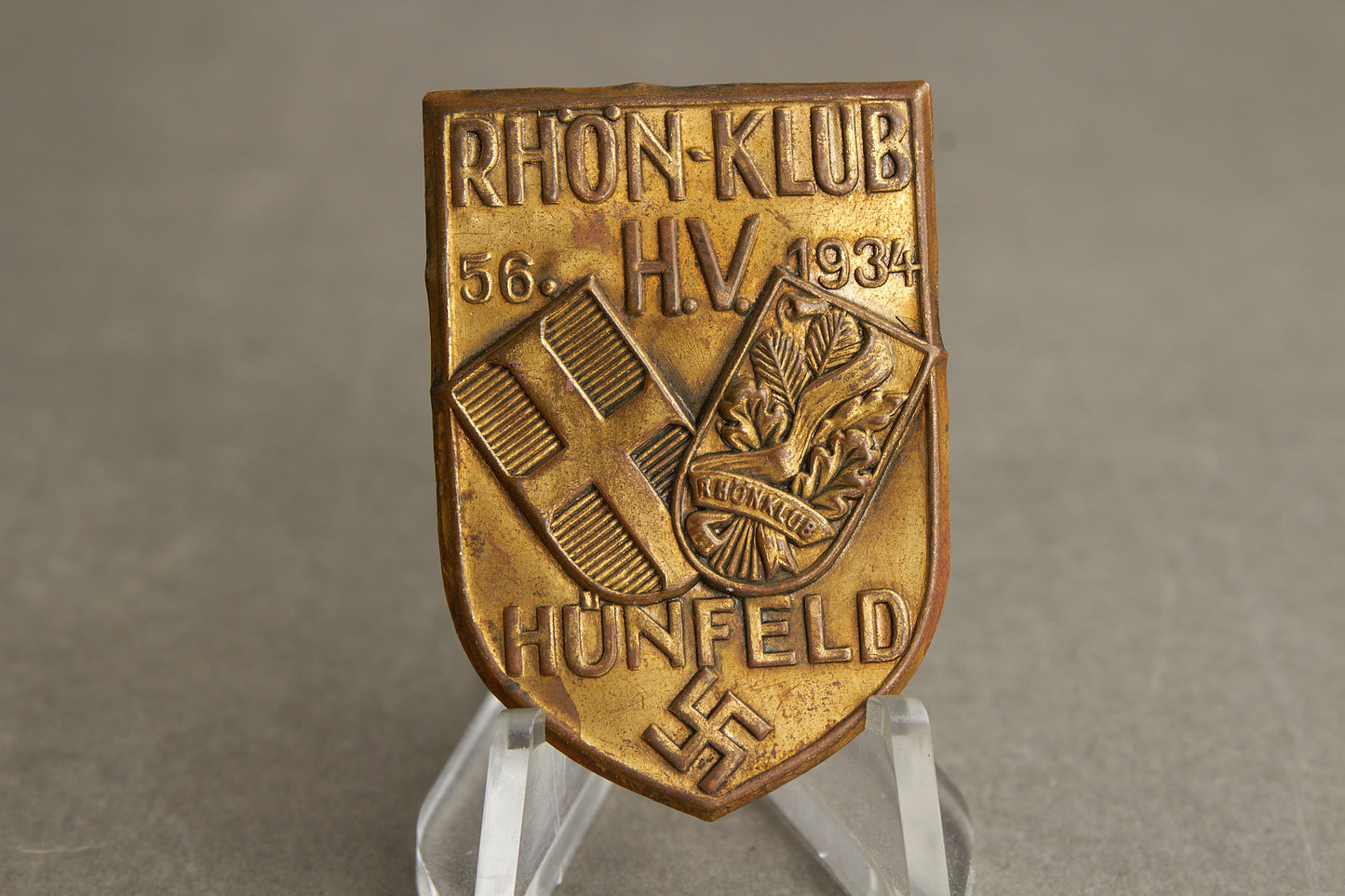 WW2 Tysk Tidlig 1935 NSDAP Tinnie. Mangler nålen. Original.