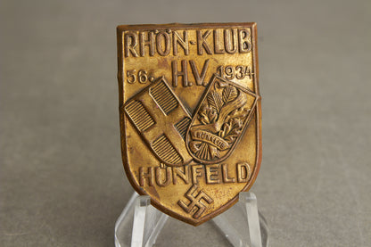 WW2 Tysk Tidlig 1935 NSDAP Tinnie. Mangler nålen. Original.