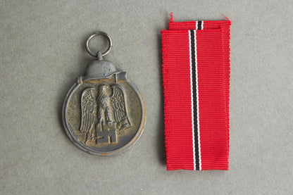 WW2 Tysk "Winterschlacht im Osten" Medal. Umærket. Original.