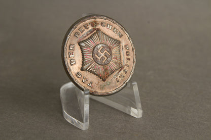 WW2 Tysk "Tag der Deutschen Polizei" Tinnie. Sjælden. Original.