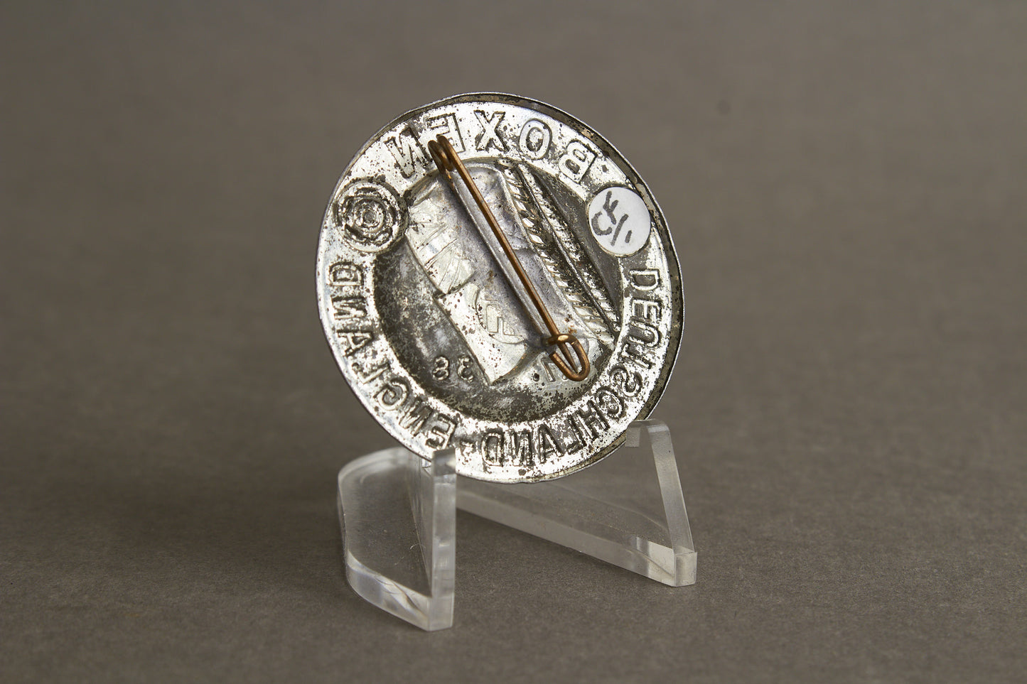 WW2 Tysk DRL Bokse Tinnie "Deutschland-England". En af de bedre. Original.