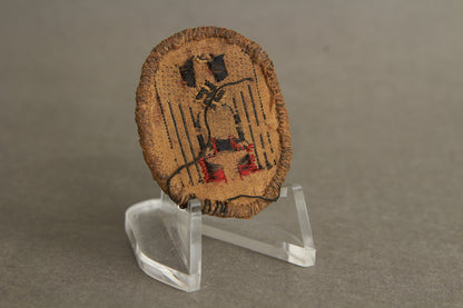 WW2 Tysk DRK (Deutsches Rotes Kreuz) Skråhue Mærke. Original.