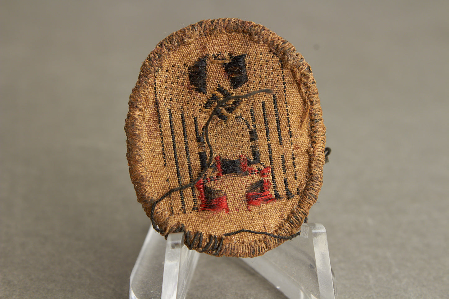 WW2 Tysk DRK (Deutsches Rotes Kreuz) Skråhue Mærke. Original.