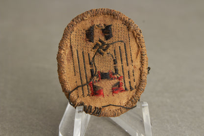 WW2 Tysk DRK (Deutsches Rotes Kreuz) Skråhue Mærke. Original.