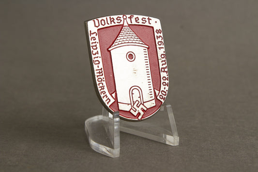 WW2 Tysk NSDAP Tinnie. En af de bedre. Original.