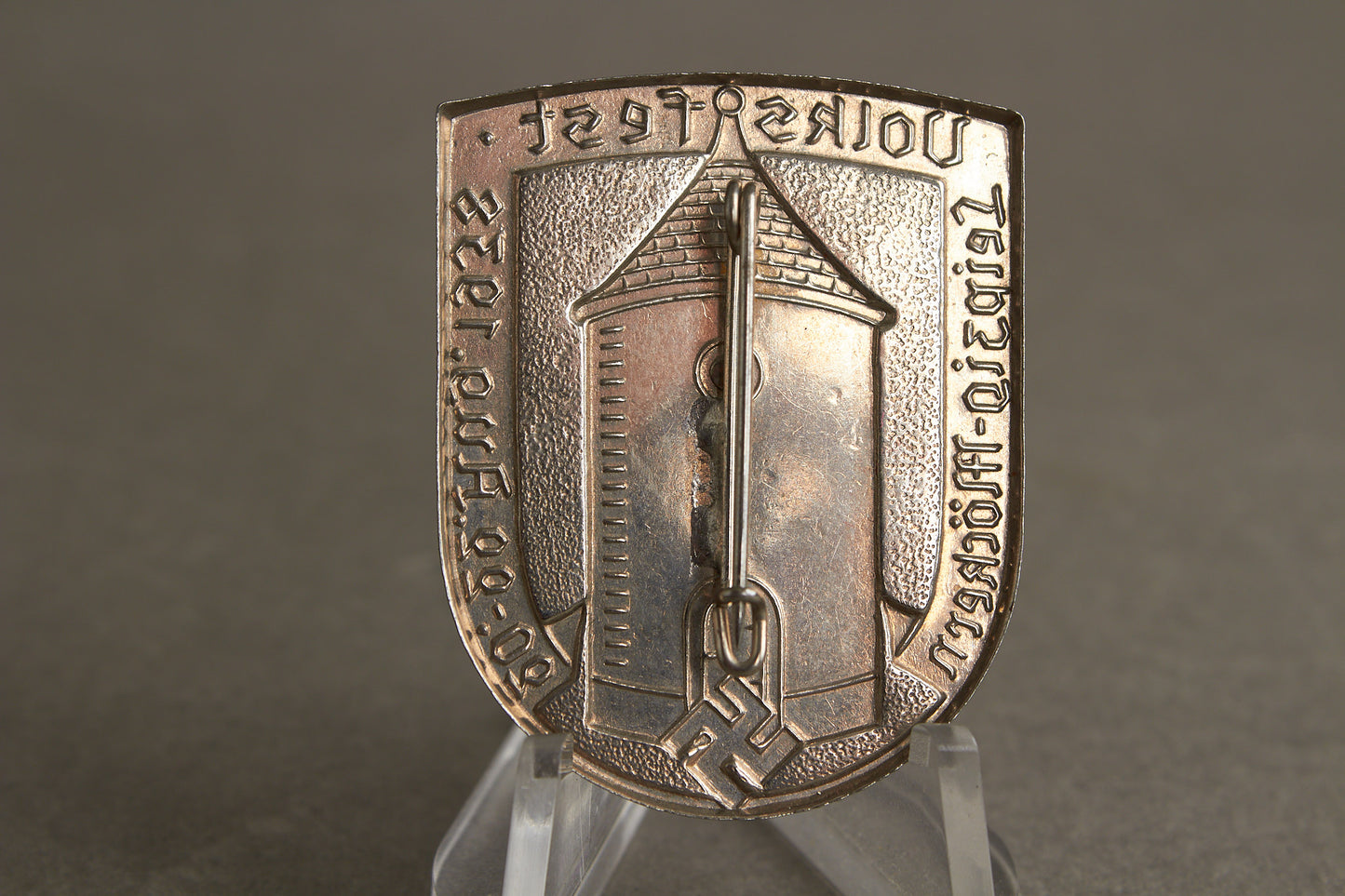 WW2 Tysk NSDAP Tinnie. En af de bedre. Original.
