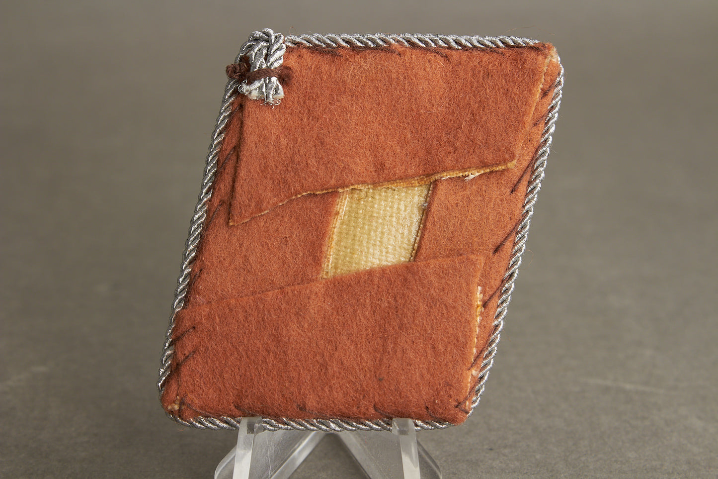 WW2 Tysk Luftwaffe Officer Kravespejl. Original.
