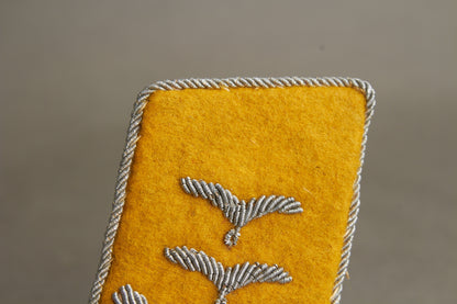 WW2 Tysk Luftwaffe Officer Kravespejl for Flyvende Personel. Original.