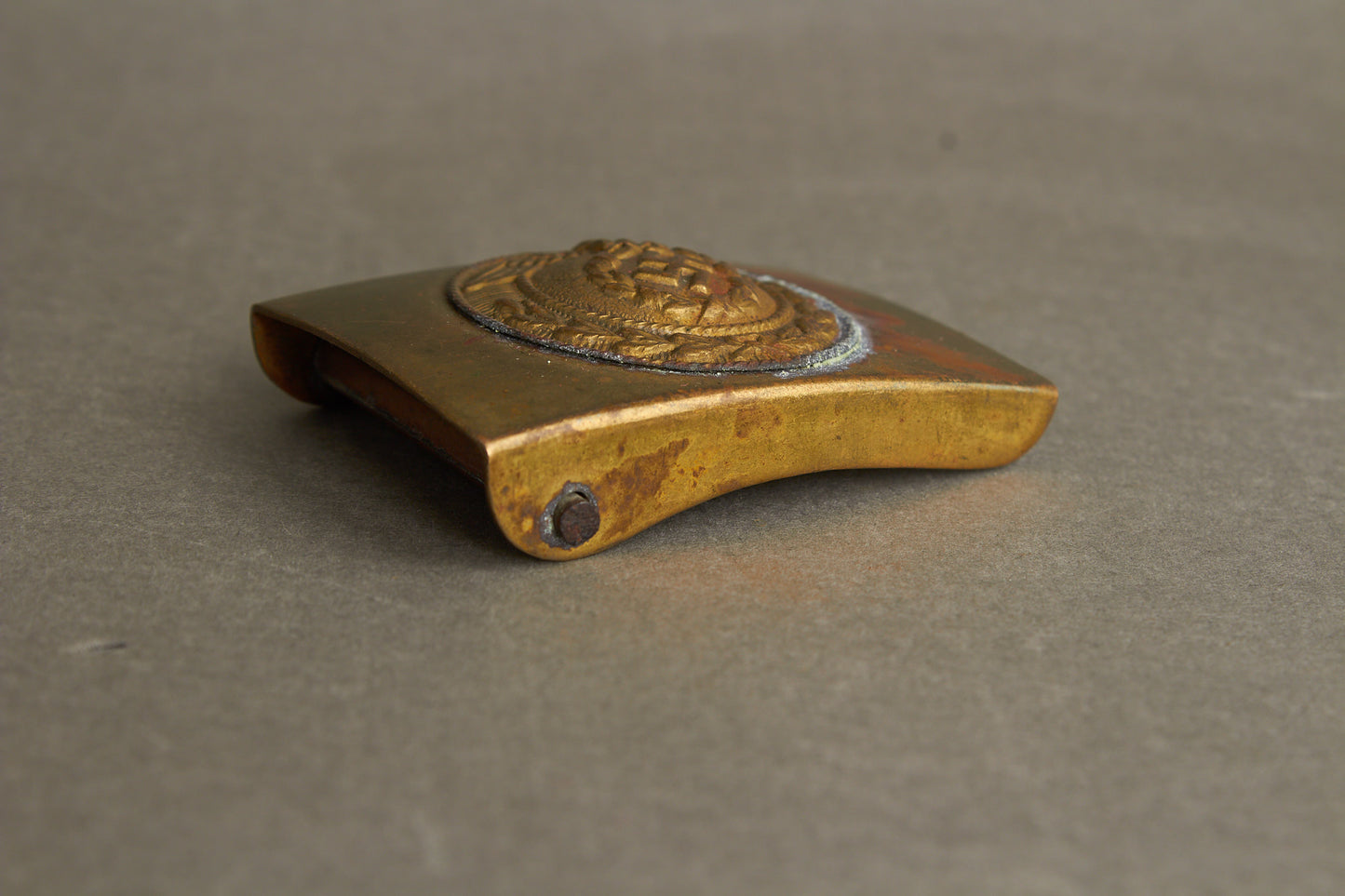 WW2 Tysk Tidlig 1. Model HJ Bæltespænde (2/3-dele normal SA spænde Størrelse). Sjælden. Original.