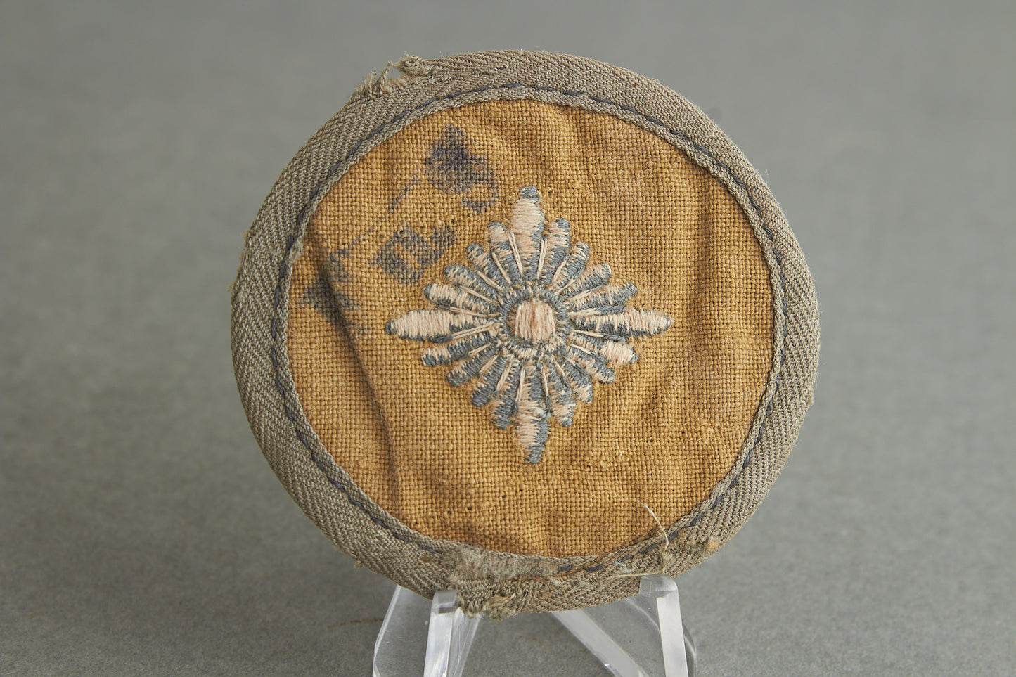WW2 Tysk Wehrmacht Afrika Korps "Oberschützen" Rang. Med fremstiller. Original.