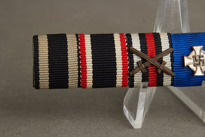 WW2 Tysk Båndspange. Mangler nålen. Original.