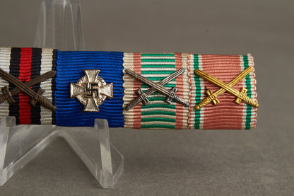WW2 Tysk Båndspange. Mangler nålen. Original.